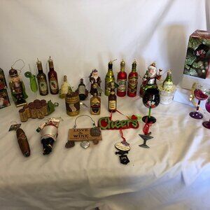 Bar Themed Ornaments - Set of 25